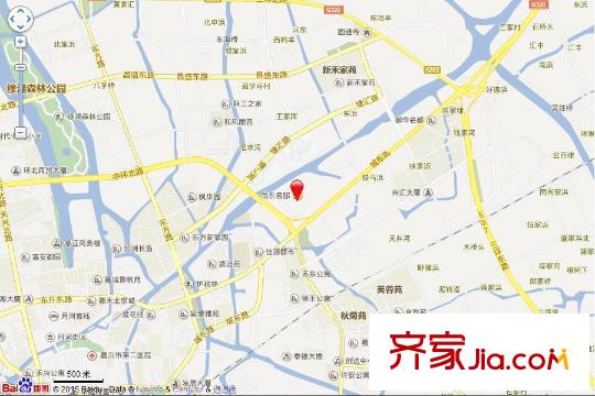 尚東名邸電子區(qū)位圖