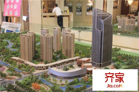 臺(tái)平方米國(guó)際廣場(chǎng)沙盤圖（2015-9-17）