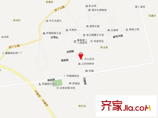保利西塘越交通圖
