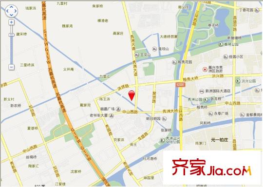 旭輝?朗香郡交通圖
