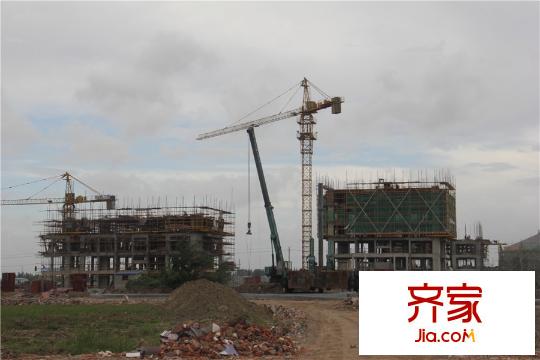 麗江半島工程進度圖（8.10）