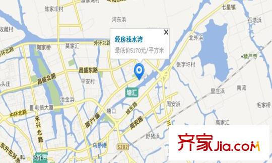淺水灣交通圖