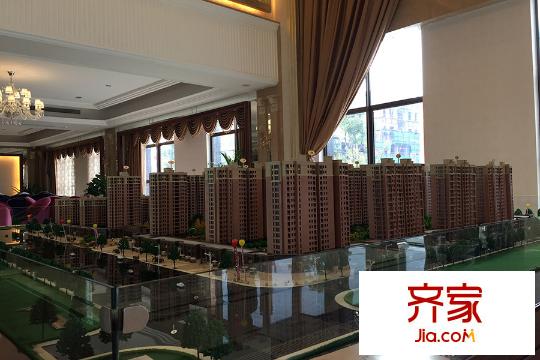 錦繡江南沙盤圖