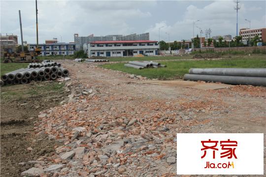 麗江半島工程進度圖（8.10）