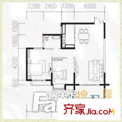 財貿(mào)花園 戶型圖