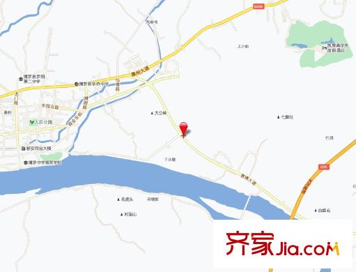 王府?釣魚臺(tái)交通坐標(biāo)圖