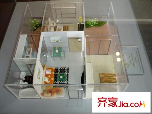優(yōu)品0752戶型圖戶型模型圖 3室1廳1衛(wèi)1廚