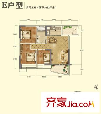 長(zhǎng)銀淺水灣 0室 戶(hù)型圖