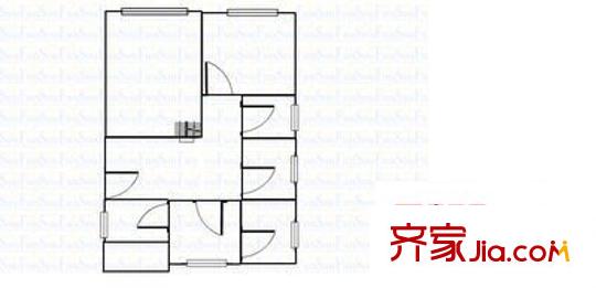 五星聚豪園 3室 戶型圖