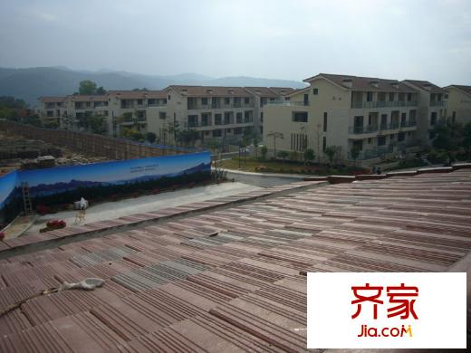 華基江山別墅外景圖疊墅實景20100114