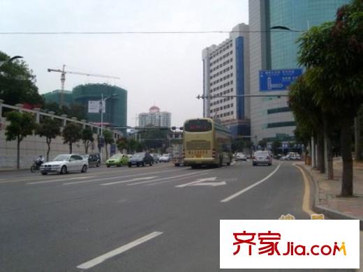 城市原筑配套圖周邊道路環(huán)境