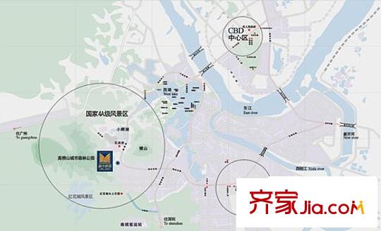 城市原筑交通圖