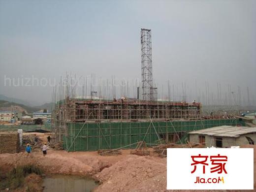 聽濤雅苑別墅實(shí)景圖工程進(jìn)度實(shí)景2007-12-27