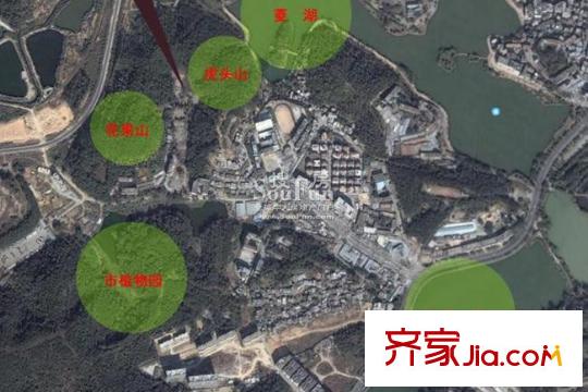 景億鳳凰谷交通圖