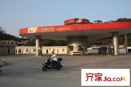 景億鳳凰谷配套圖步行11分鐘的加油站