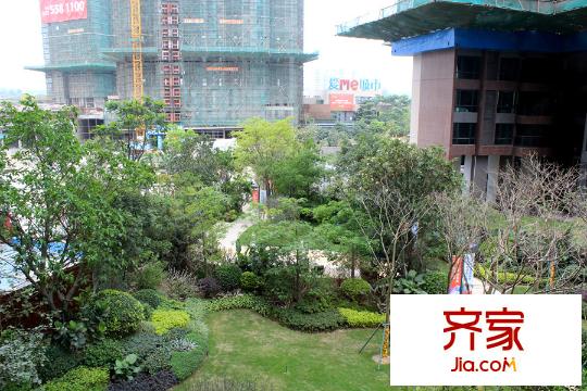 海倫堡愛ME城市別墅實(shí)景圖園林實(shí)景20150401