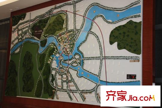 保利山水城別墅交通圖交通區(qū)域