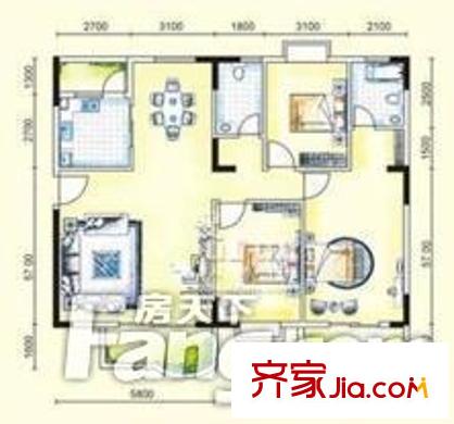 瑞亨大廈 戶型圖