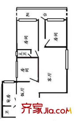 永福樓 戶型圖