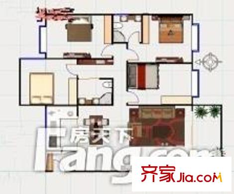 瑞亨大廈 戶型圖