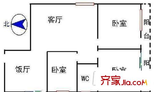 永福樓 戶型圖