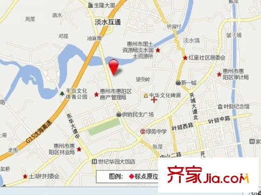天安星河廣場(chǎng)交通圖