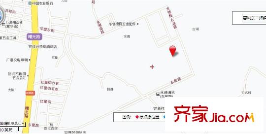 藝都?牛津河畔交通坐標(biāo)圖