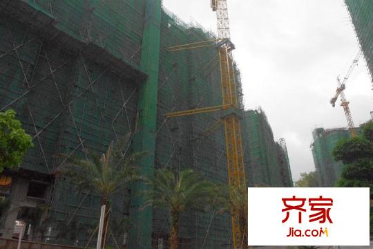 南山公館三期上院工程進(jìn)度實(shí)景20110701