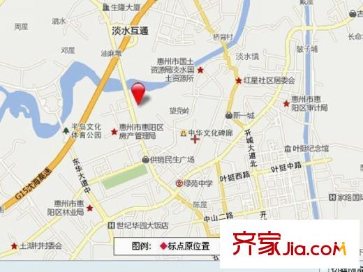 天安星河廣場(chǎng)交通圖