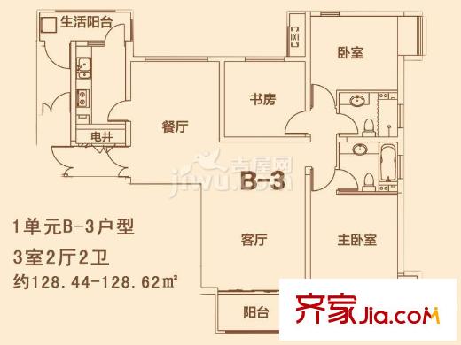 朗鉅兄弟年華 戶型圖
