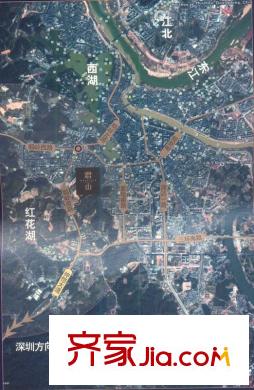 南山公館三期上院區(qū)位圖