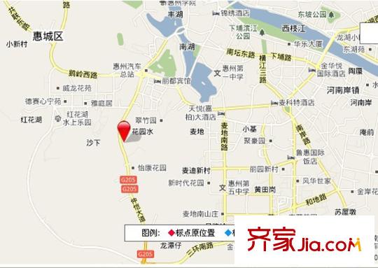 南山公館三期上院交通坐標(biāo)圖