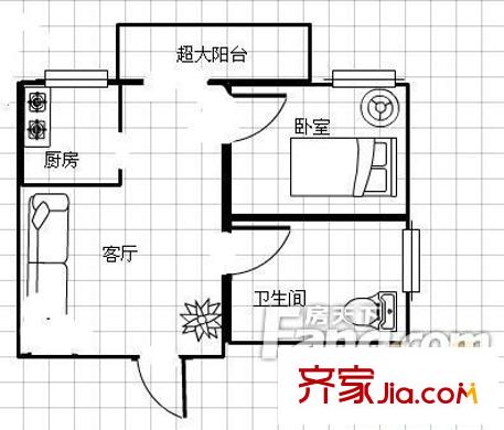 新新家園 戶型圖