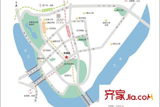 鷺金?御公館區(qū)位圖