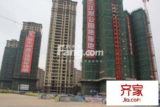 龍光?水悅龍灣工程進度圖20150304