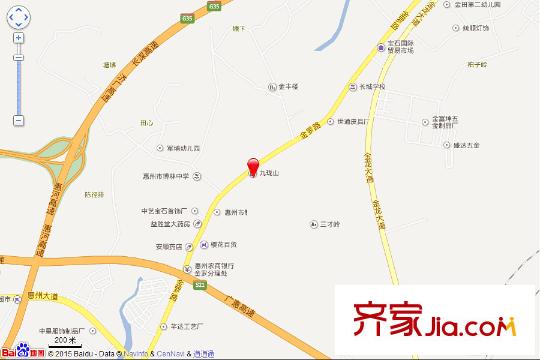 龍達(dá)?九瓏山交通坐標(biāo)圖