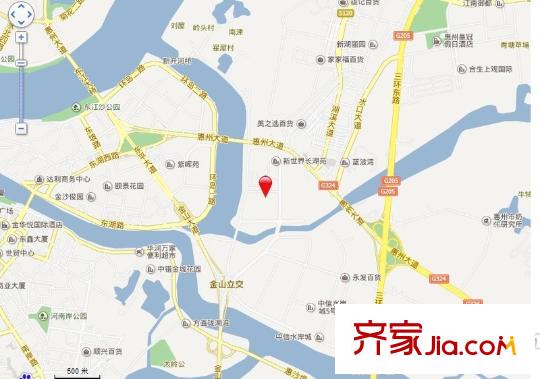 龍光?水悅龍灣交通坐標圖