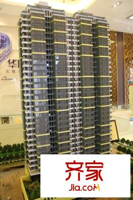 潤(rùn)宇華庭實(shí)景圖沙盤照20140212