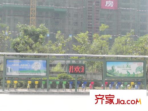 景盛華庭配套圖周邊便利自行車站