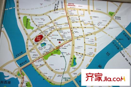 潤(rùn)宇華庭交通圖