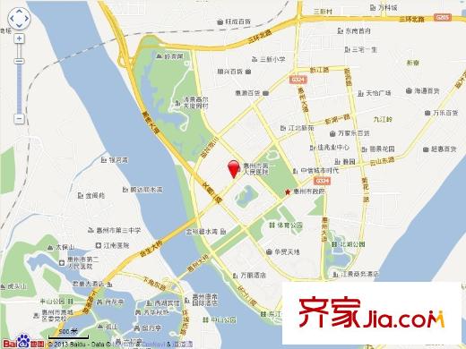 潤(rùn)宇華庭交通圖電子地圖