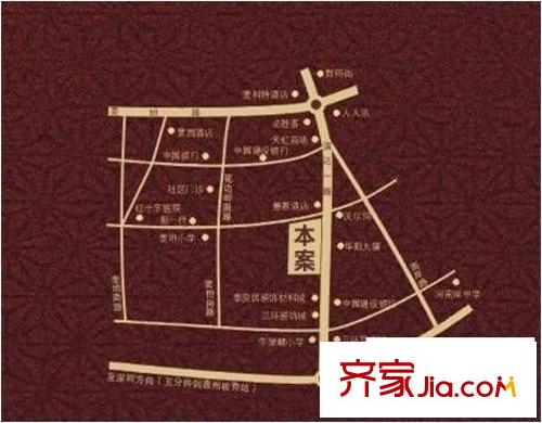 金盛大廈配套圖 3室 戶型圖