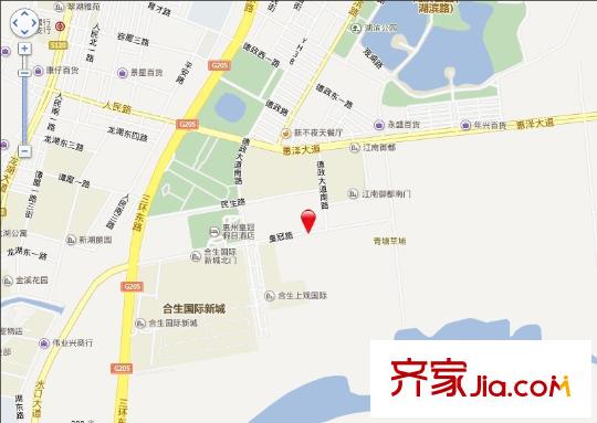 鴻順?橙果交通坐標(biāo)圖