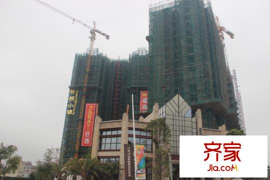 海錦?香檳小鎮(zhèn)工程進度圖20150304