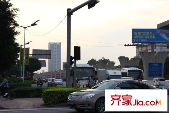 海錦?香檳小鎮(zhèn)經過的項目附近的莞惠輕軌