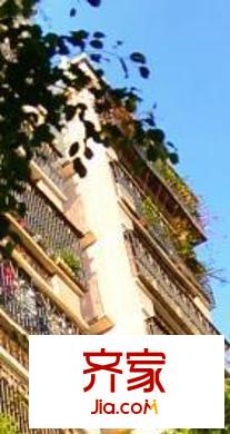 現(xiàn)代花園外景圖 