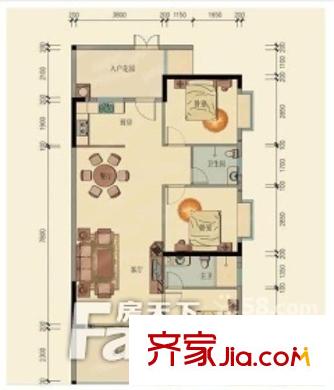 華樂大廈 戶型圖