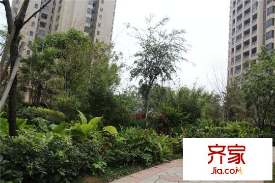 玉臺(tái)華庭小區(qū)園林景觀（2015-3-5）