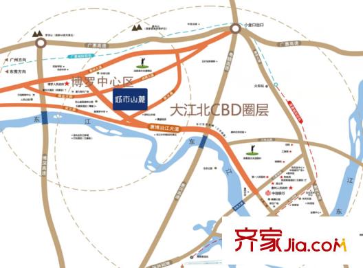 城市山麓3期區(qū)位圖