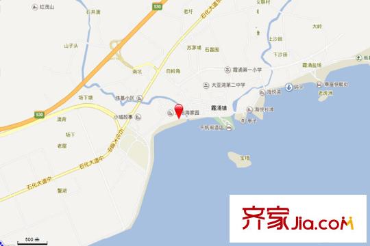 東能銀灘交通坐標(biāo)圖
